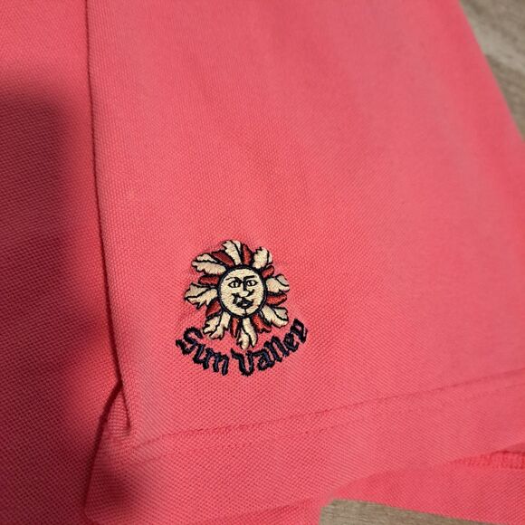 Peter Millar Mens XL Pink Double Mercerized Cotton Polo Short Sleeve Sun Valley - Picture 12 of 12